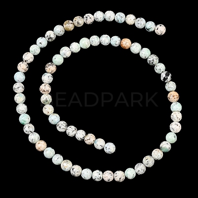 Natural K2 Stone Beads Strands G-K405-B02-6mm-1