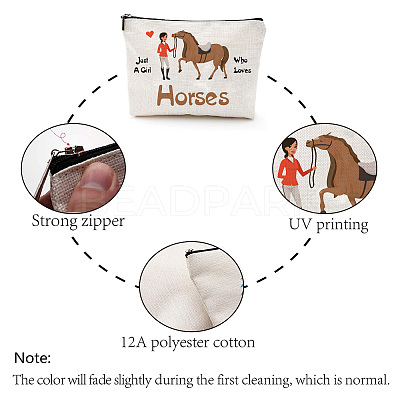 Nurse Theme Polycotton Canvas Stroage Bags ABAG-WH0029-091-1