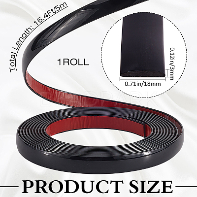 PVC Car Interior Moulding Trim AJEW-WH20020-082C-02-1