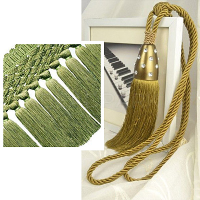 Polyester Tassel Fringe Trimming OCOR-TAC0008-21F-1