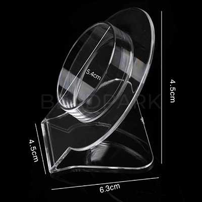 Plastic Single Bracelets Display Holder PW-WG9B1ED-01-1