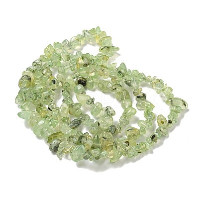 Natural Prehnite Beads Strands X-G-P332-41A-1