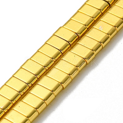 Electroplated Synthetic Non-Magnetic Hematite Beads Strands G-I360-B01-01-1