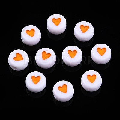 Opaque Acrylic Beads LS-MACR-N008-57G-1