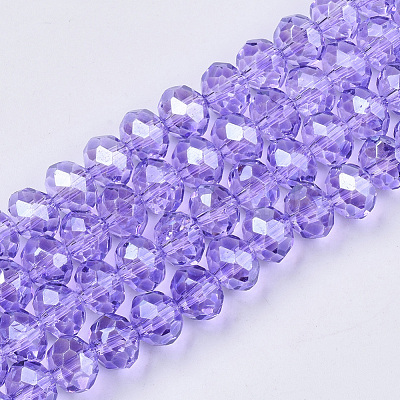 Baking Paint Glass Beads Strands X-EGLA-Q120-C-A01-1