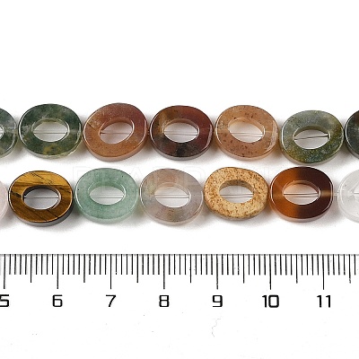 Natural & Synthetic Mixed Gemstone Beads Strands G-M439-A19-01-1
