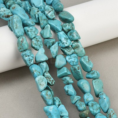 Natural Howlite Beads Strands G-N0312-01D-1
