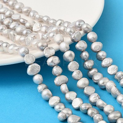 Natural Cultured Freshwater Pearl Beads Strands PEAR-P064-19J-03C-1