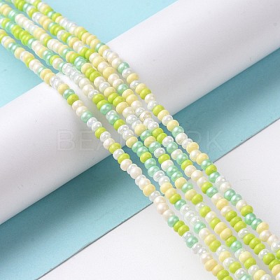 Glass Seed Bead Strands LAMP-B021-04B-1