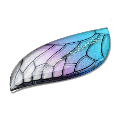 Transparent Epoxy Resin Cabochons CRES-A053-16A-1