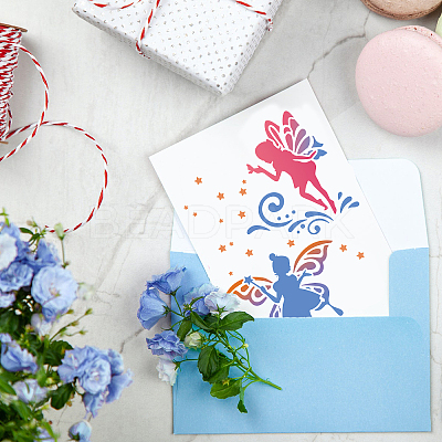PET Hollow Out Drawing Painting Stencils DIY-WH0391-0115-1