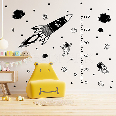 PVC Height Growth Chart Wall Sticker DIY-WH0232-025-1