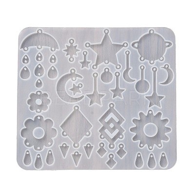 Earrings Pendants DIY Silicone Mold X1-DIY-Q033-07B-1