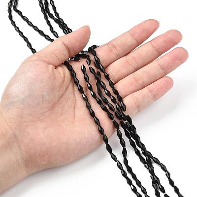 Opaque Glass Beads Strands GLAA-P001-03A-03-1