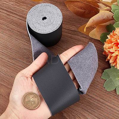 Flat Microfiber Imitation Leather Cord LC-WH0006-07D-02-1