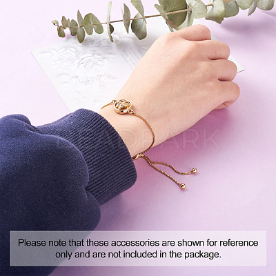 Rack Plating Eco-Friendly Brass Chain Bracelet Making KK-TA0007-84-RS-1