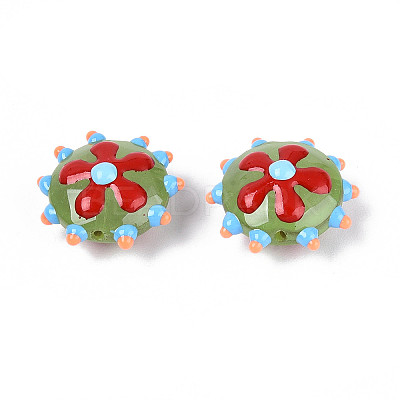 Handmade Lampwork Beads LAMP-T023-25C-1