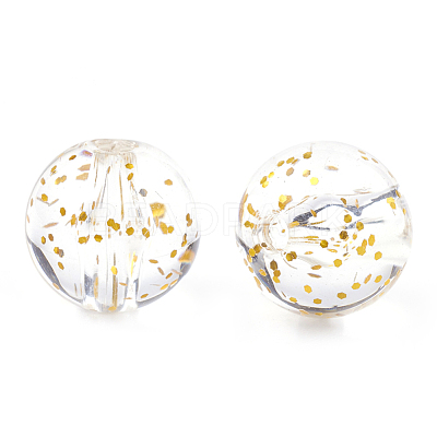 Transparent Acrylic Beads MACR-S361-02B-8mm-1