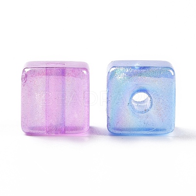 Transparent Acrylic Beads ACRP-F002-04-1