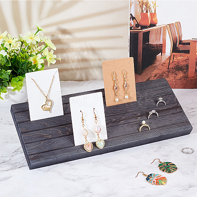 Wood Earring Display Stands EDIS-WH0021-36A-1