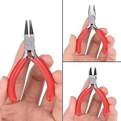 45# Carbon Steel Jewelry Tool Sets: Round Nose Plier PT-R004-03-1