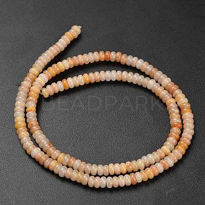 Natural Aventurine Beads Strands G-L635-A03-4x2mm-01-1