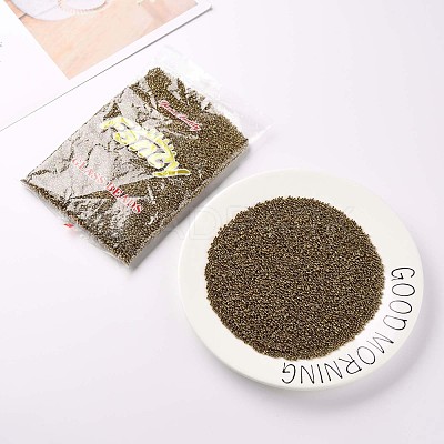 (Repacking Service Available) 12/0 Glass Seed Beads SEED-C018-2mm-601-1