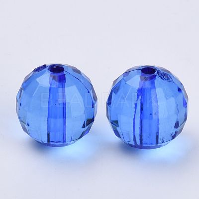 Transparent Acrylic Beads TACR-Q254-22mm-V44-1
