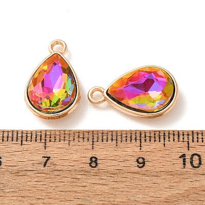 Electroplate Glass Pendants GL-CBA7A25-03E-1