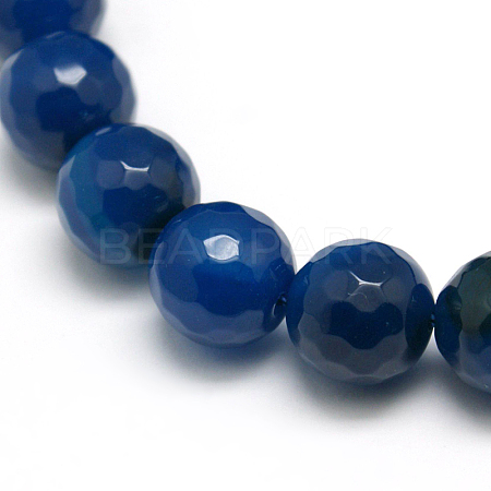 Natural Agate Beads Strands G-S042-10mm-5-1