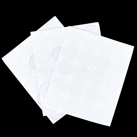 60Pcs Epoxy Resin Stickers KY-SP0001-69-1
