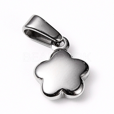 Tarnish Resistant 304 Stainless Steel Pendants STAS-I127-005P-1