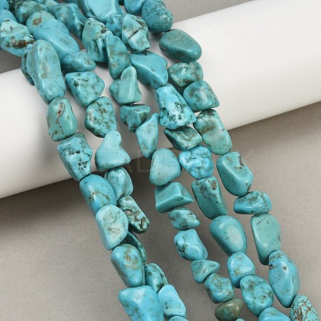 Natural Howlite Beads Strands G-N0312-01D-1