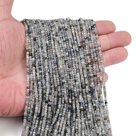Natural Aquamarine Beads Strands LS-G-L628-D10-2x2mm-02-1