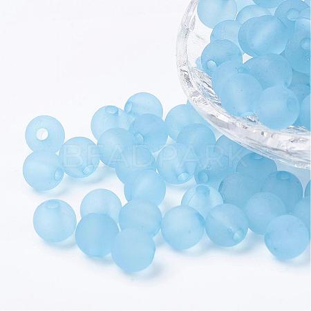 Transparent Acrylic Beads PL705-C40-1