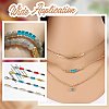 Synthetic Turquoise Beads Strands G-AR0006-09B-6