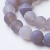 Natural Grade A Striped Agate/Banded Agate Beads Strands G-E478-04-10mm-3