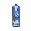 Ocean Theme Alloy Enamel Pins JEWB-G045-04EB-04-1
