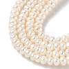 Natural Cultured Freshwater Pearl Beads Strands PEAR-C004-13-4
