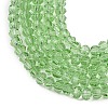 Transparent Glass Beads Strands GLAA-G125-01A-04-3