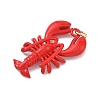 Brass Enamel Pendants X-KK-G555-20G-02-2