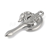 Non-Tarnish 304 Stainless Steel Pendants STAS-Q328-01P-01-2