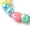 Opaque Acrylic Beads Stretch Bracelet Sets for Kids BJEW-JB06406-8