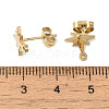 Ion Plating(IP) 304 Stainless Steel Stud Earring Findings STAS-I206-57G-3