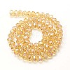 Electroplate Glass Beads Strands X-GR8MMY-5AB-2