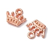 Zinc Alloy Charms PALLOY-YW0001-13RG-RS-3