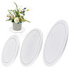3Pcs 3 Styles Diatomaceous Earth Flower Pot  Pads DIY-OC0014-84B-1