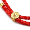 Nylon Cords Bracelet Makings Fit for Connector Charms AJEW-P116-01G-11-3