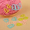 15Pcs 3 Styles Plastic Knittings PW-WG84565-01-5