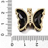 Brass Micro Pave Clear Cubic Zirconia Pendants ZIRC-P079-A01-15-3